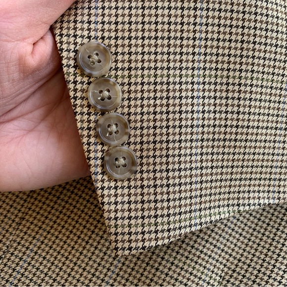 Macy’s Camel Silk/Wool/Cashmere Blend Sport Coat - Picture 6 of 11